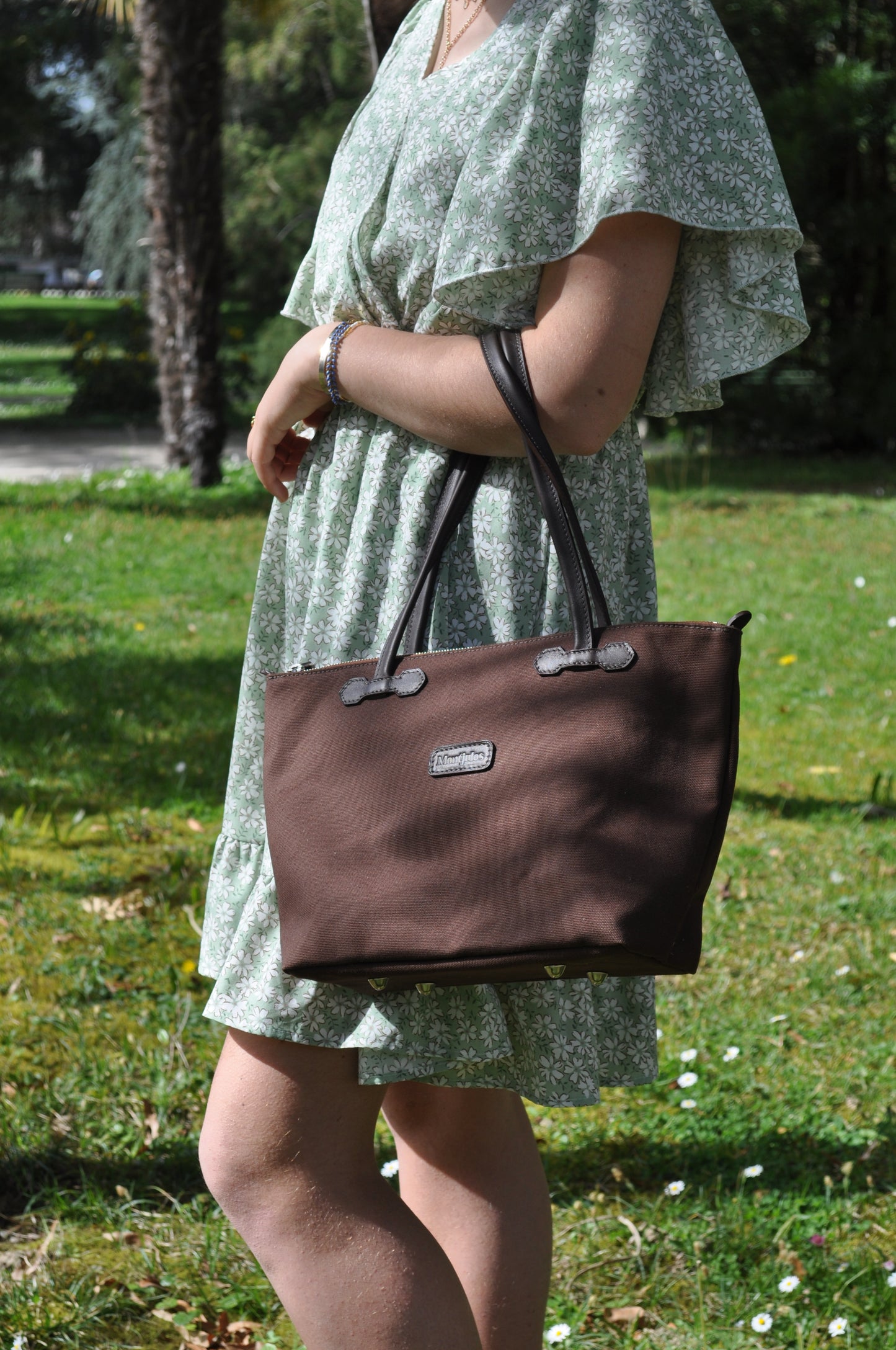 Cabas marron