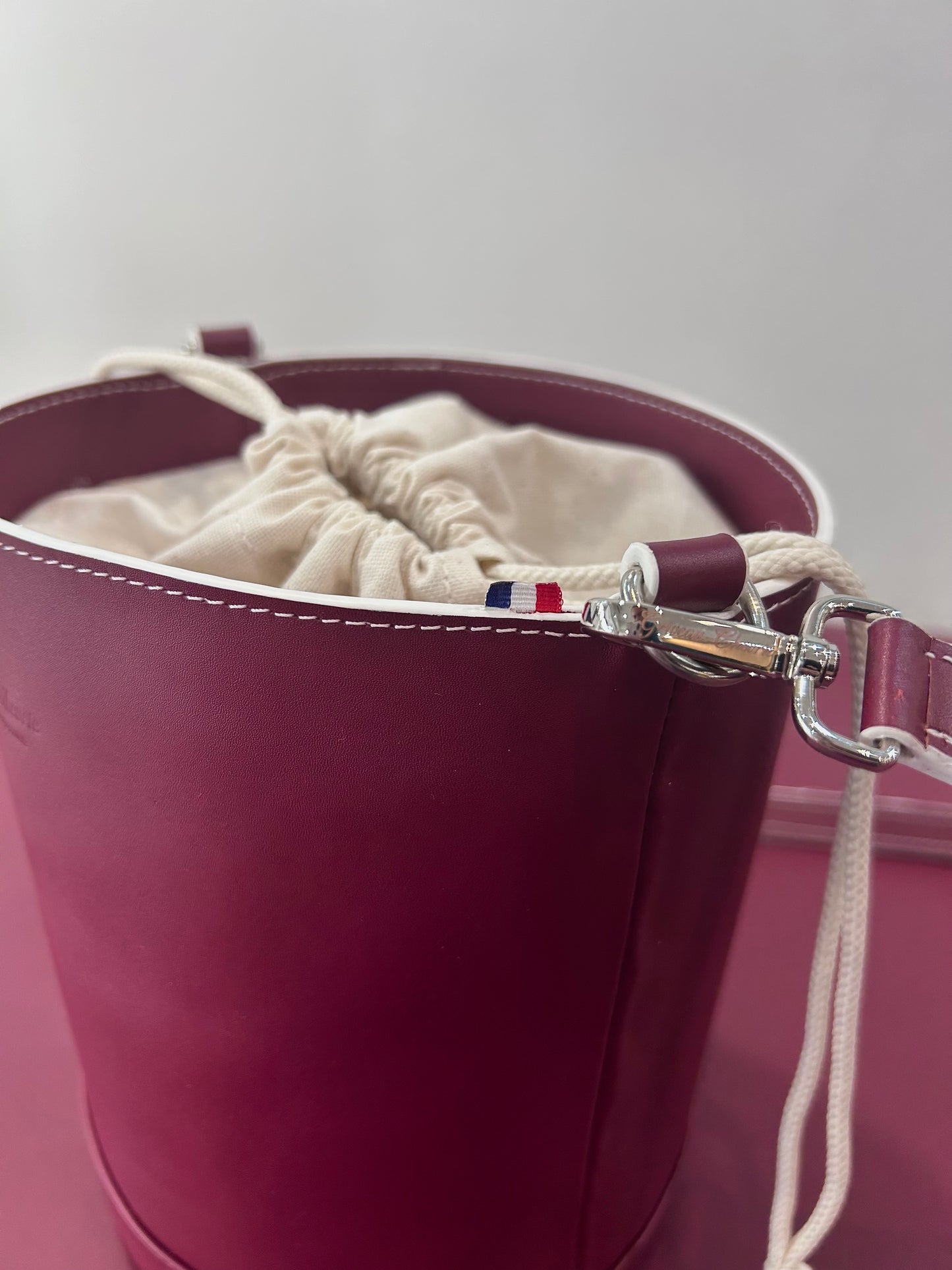 Sac seau Bordeaux/Prune