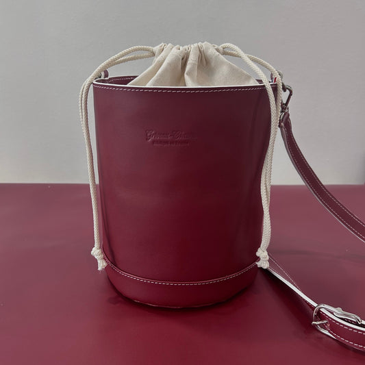 Sac seau Bordeaux/Prune
