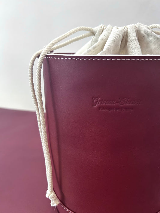 Sac seau Bordeaux/Prune